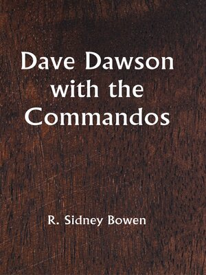 cover image of Dave Dawson with the Commandos